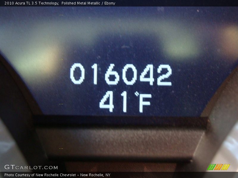 Polished Metal Metallic / Ebony 2010 Acura TL 3.5 Technology