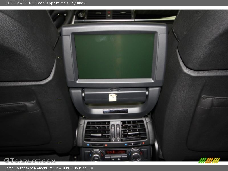 Black Sapphire Metallic / Black 2012 BMW X5 M