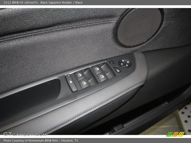Black Sapphire Metallic / Black 2012 BMW X6 xDrive35i