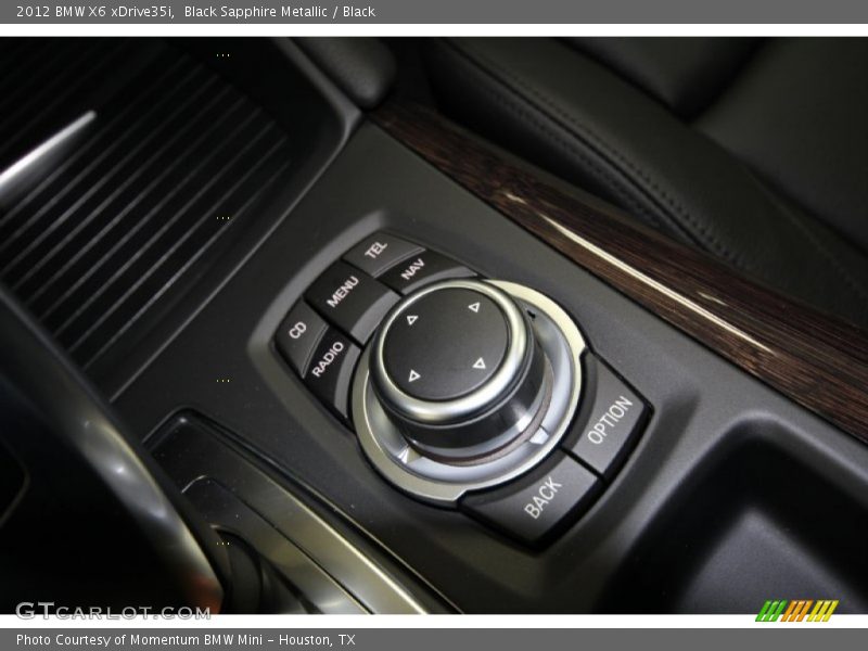 Black Sapphire Metallic / Black 2012 BMW X6 xDrive35i