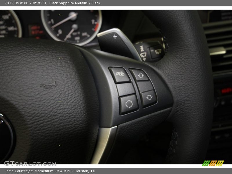 Black Sapphire Metallic / Black 2012 BMW X6 xDrive35i