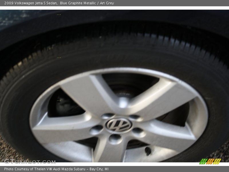 Blue Graphite Metallic / Art Grey 2009 Volkswagen Jetta S Sedan