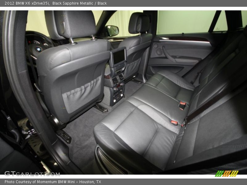 Black Sapphire Metallic / Black 2012 BMW X6 xDrive35i
