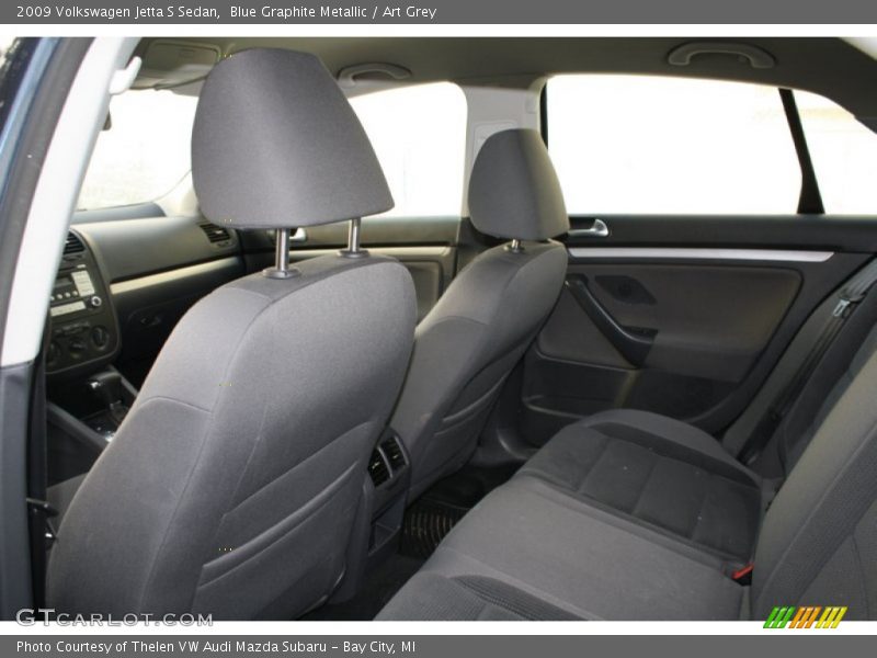 Blue Graphite Metallic / Art Grey 2009 Volkswagen Jetta S Sedan