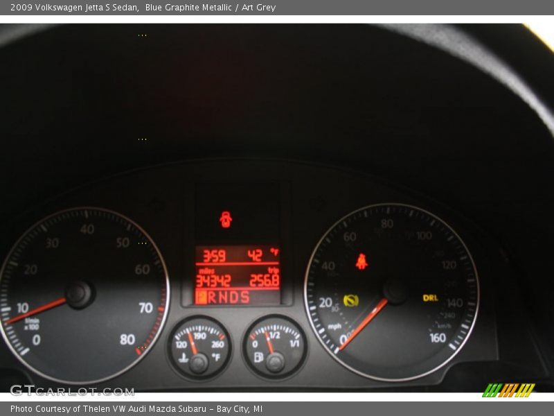 Blue Graphite Metallic / Art Grey 2009 Volkswagen Jetta S Sedan