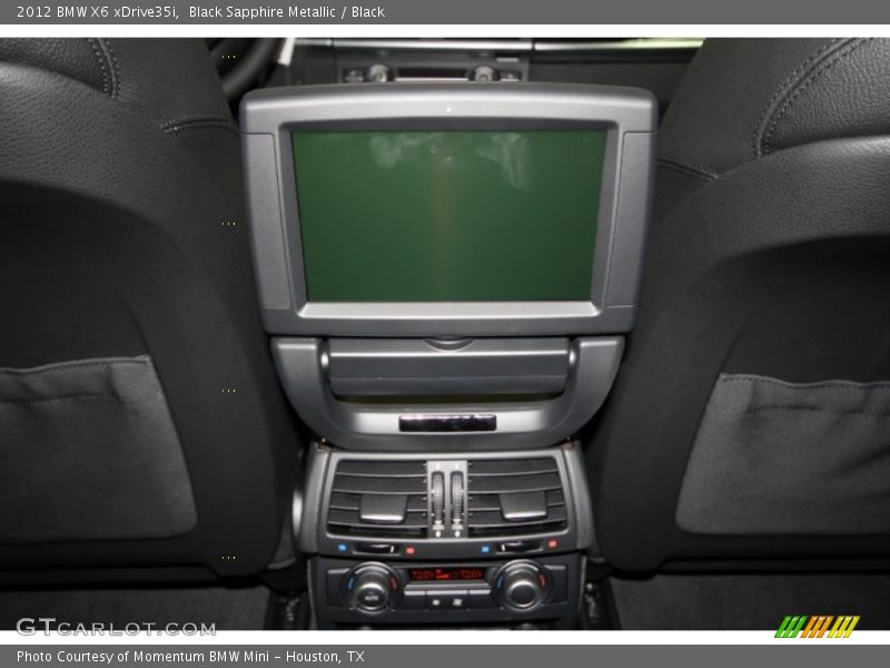 Controls of 2012 X6 xDrive35i