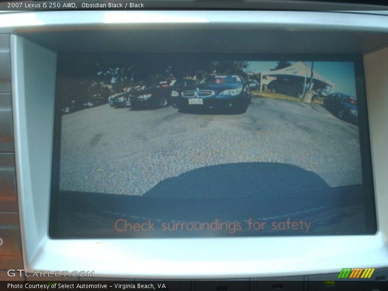 Obsidian Black / Black 2007 Lexus IS 250 AWD