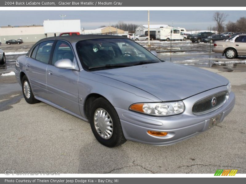 Glacier Blue Metallic / Medium Gray 2004 Buick LeSabre Custom