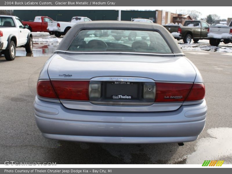 Glacier Blue Metallic / Medium Gray 2004 Buick LeSabre Custom