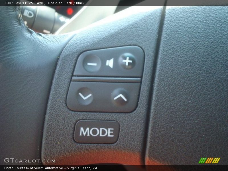 Obsidian Black / Black 2007 Lexus IS 250 AWD