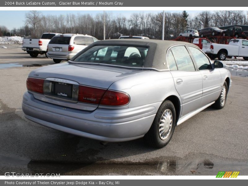 Glacier Blue Metallic / Medium Gray 2004 Buick LeSabre Custom