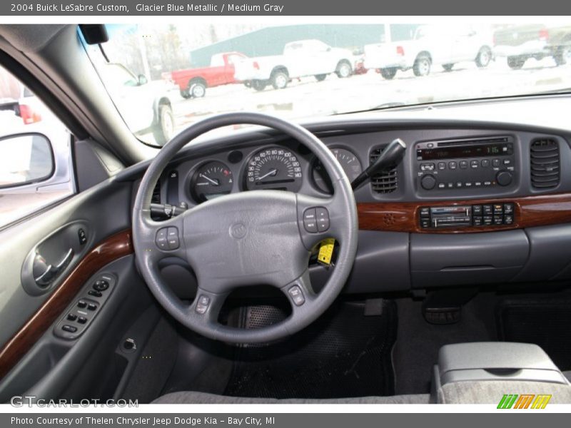 Glacier Blue Metallic / Medium Gray 2004 Buick LeSabre Custom