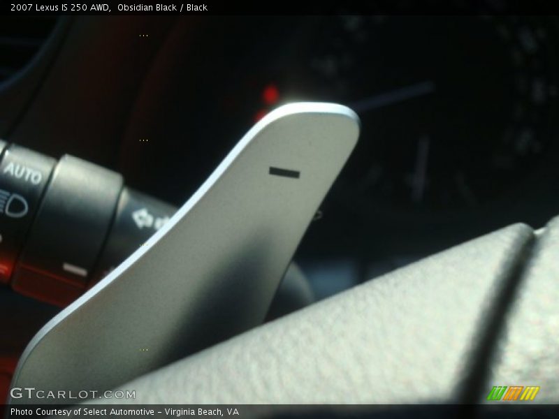 Paddle Shifter - - 2007 Lexus IS 250 AWD