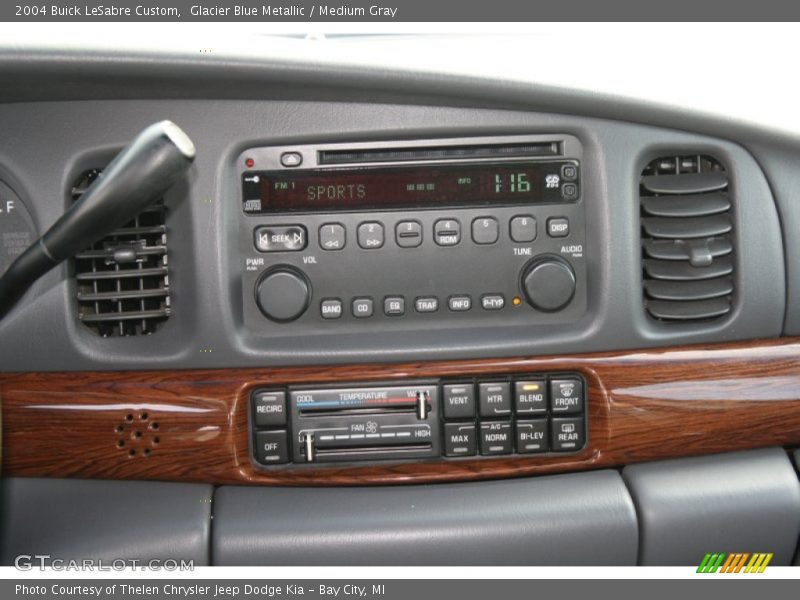 Glacier Blue Metallic / Medium Gray 2004 Buick LeSabre Custom