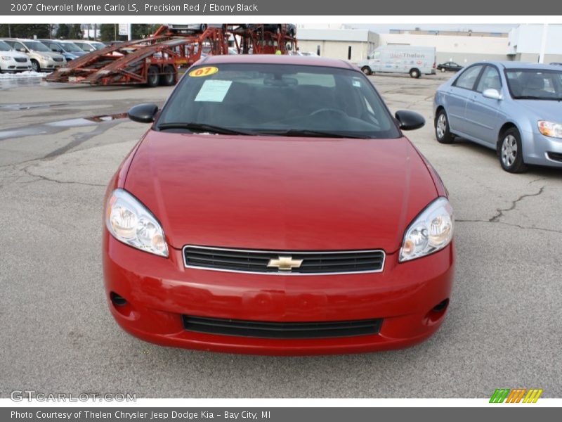 Precision Red / Ebony Black 2007 Chevrolet Monte Carlo LS