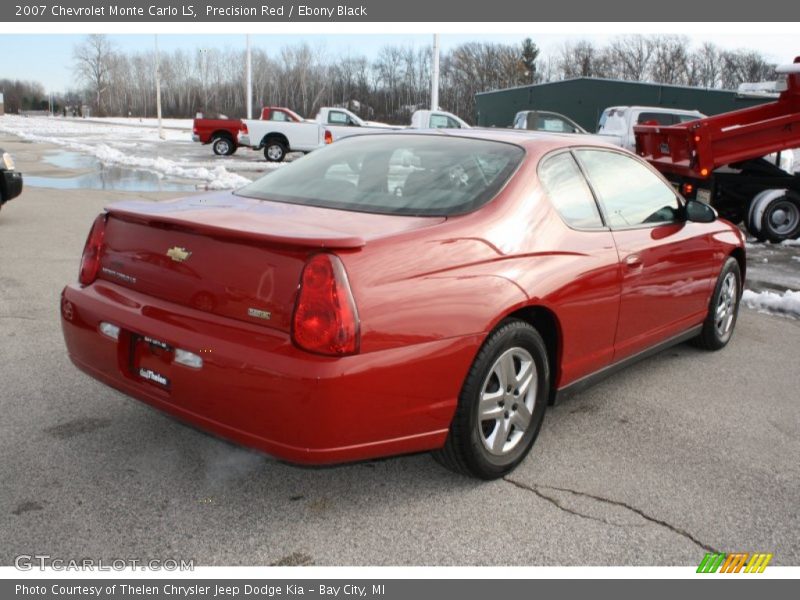 Precision Red / Ebony Black 2007 Chevrolet Monte Carlo LS