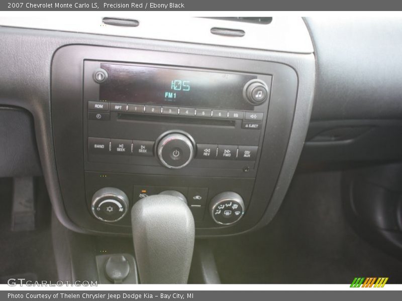 Precision Red / Ebony Black 2007 Chevrolet Monte Carlo LS