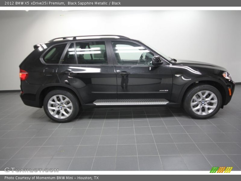 Black Sapphire Metallic / Black 2012 BMW X5 xDrive35i Premium