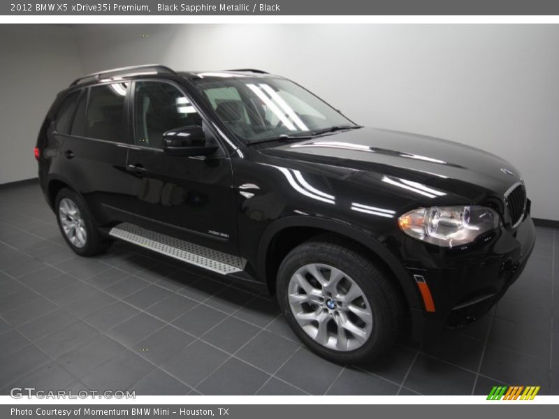 Black Sapphire Metallic / Black 2012 BMW X5 xDrive35i Premium