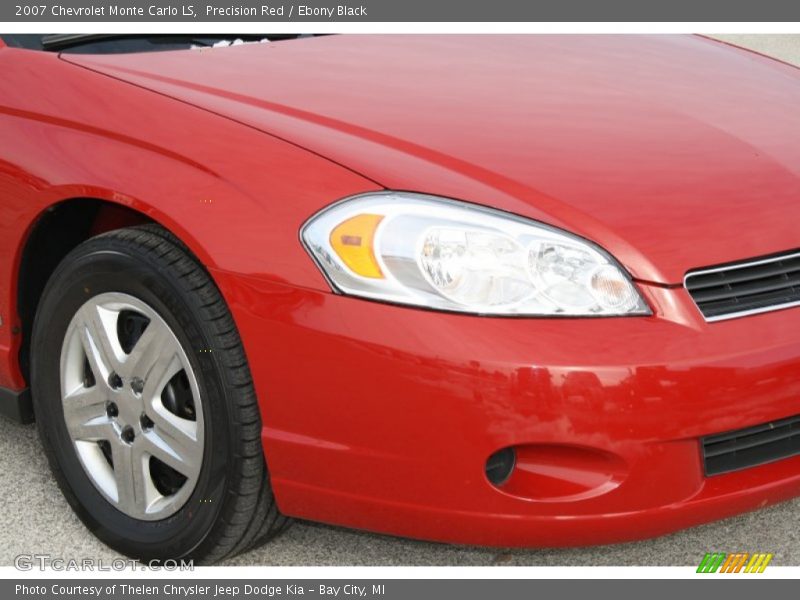 Precision Red / Ebony Black 2007 Chevrolet Monte Carlo LS