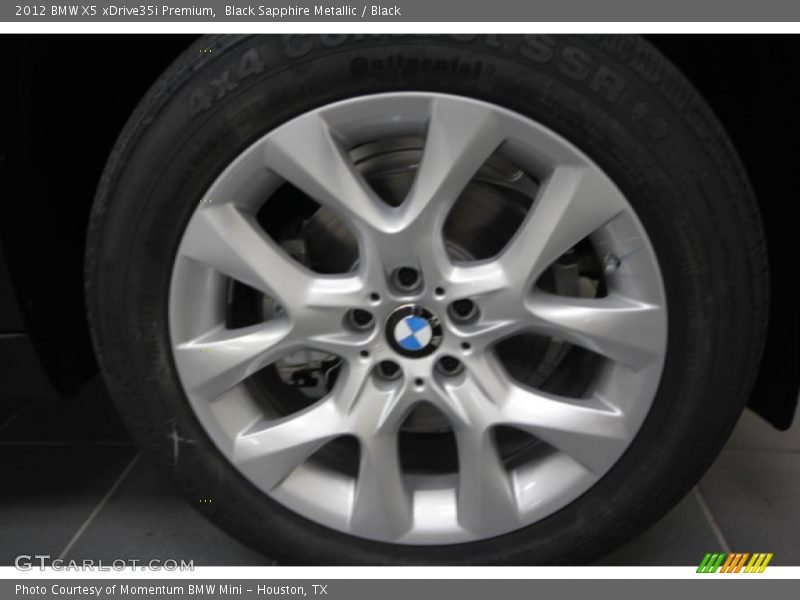 Black Sapphire Metallic / Black 2012 BMW X5 xDrive35i Premium