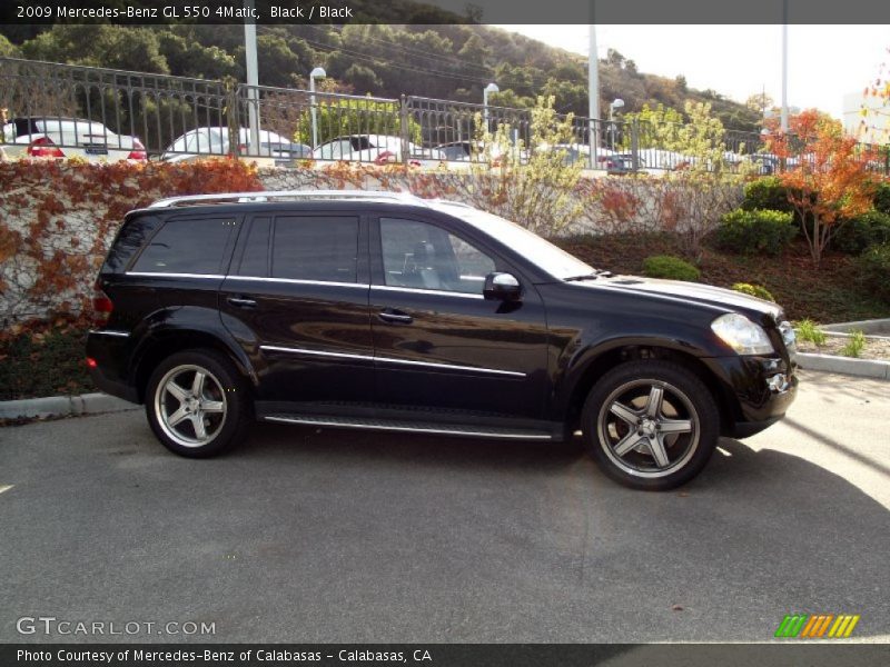 Black / Black 2009 Mercedes-Benz GL 550 4Matic