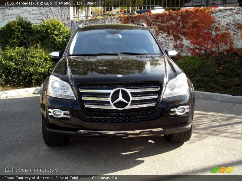 Black / Black 2009 Mercedes-Benz GL 550 4Matic