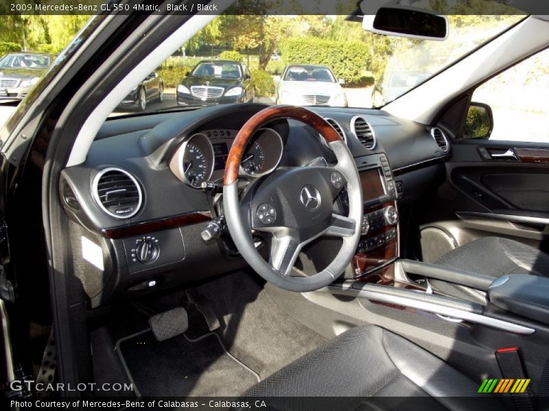 Black / Black 2009 Mercedes-Benz GL 550 4Matic