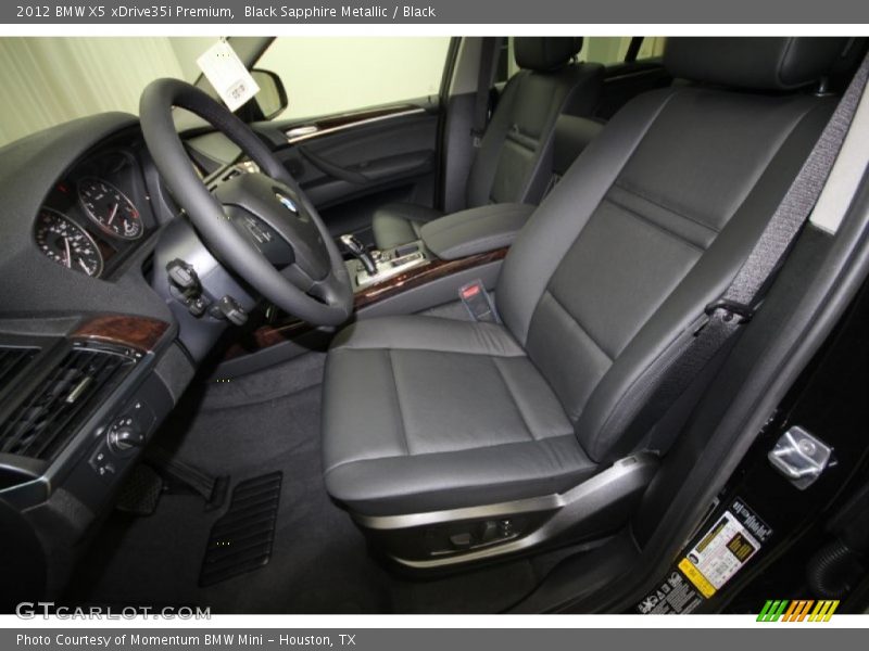 Black Sapphire Metallic / Black 2012 BMW X5 xDrive35i Premium