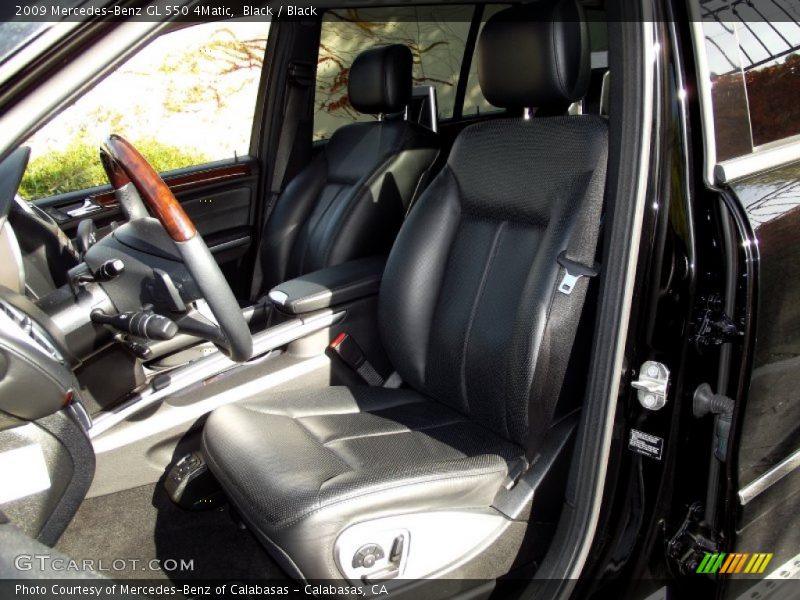 Black / Black 2009 Mercedes-Benz GL 550 4Matic