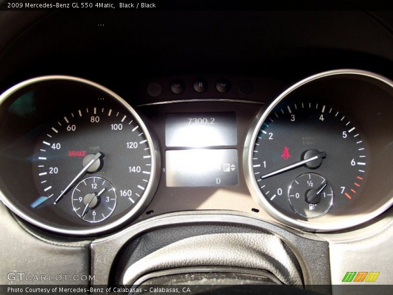 Black / Black 2009 Mercedes-Benz GL 550 4Matic