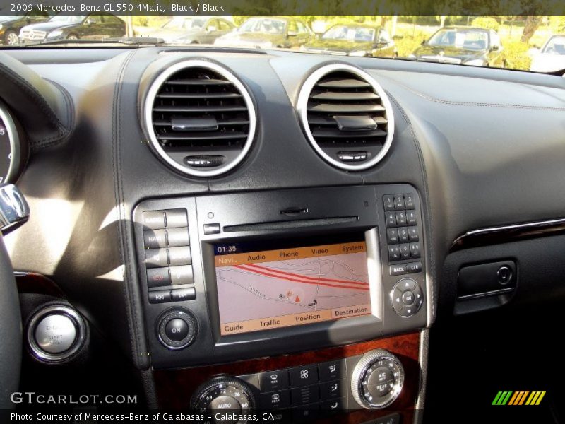 Black / Black 2009 Mercedes-Benz GL 550 4Matic
