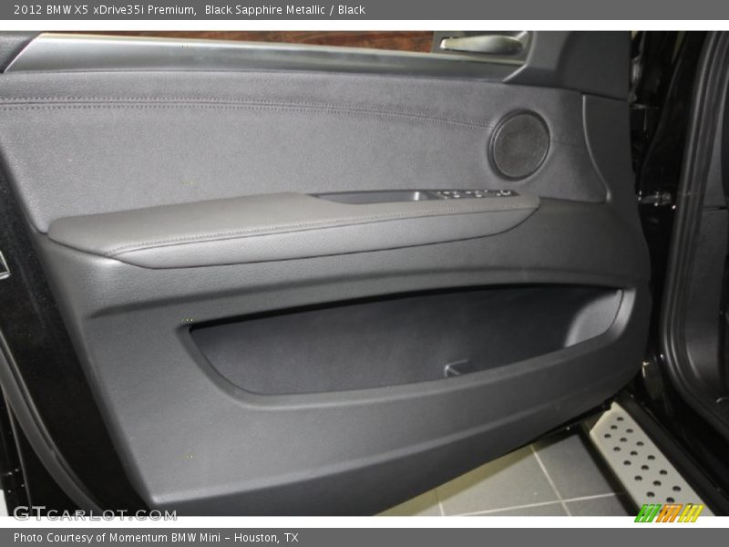 Black Sapphire Metallic / Black 2012 BMW X5 xDrive35i Premium
