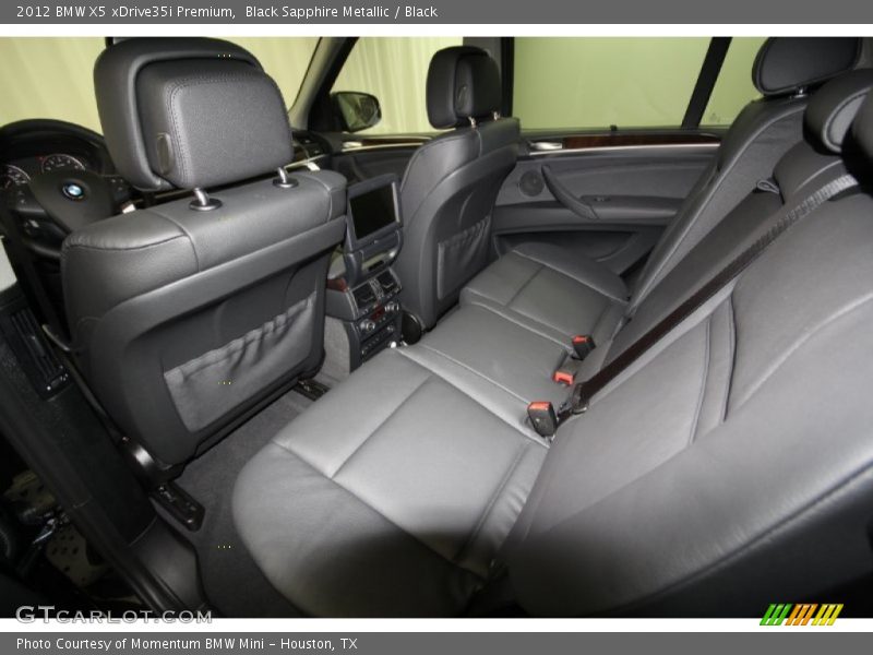 Black Sapphire Metallic / Black 2012 BMW X5 xDrive35i Premium