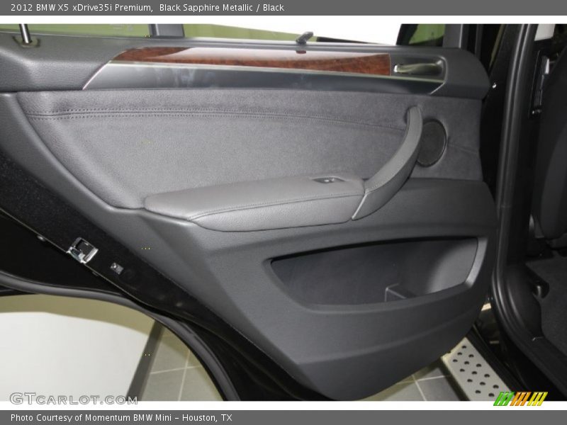 Black Sapphire Metallic / Black 2012 BMW X5 xDrive35i Premium