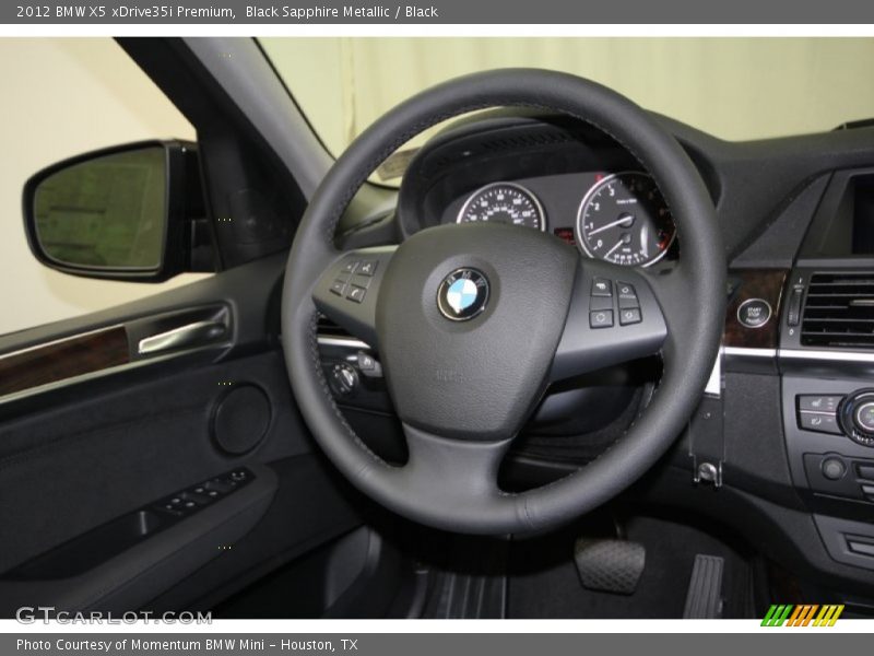 Black Sapphire Metallic / Black 2012 BMW X5 xDrive35i Premium