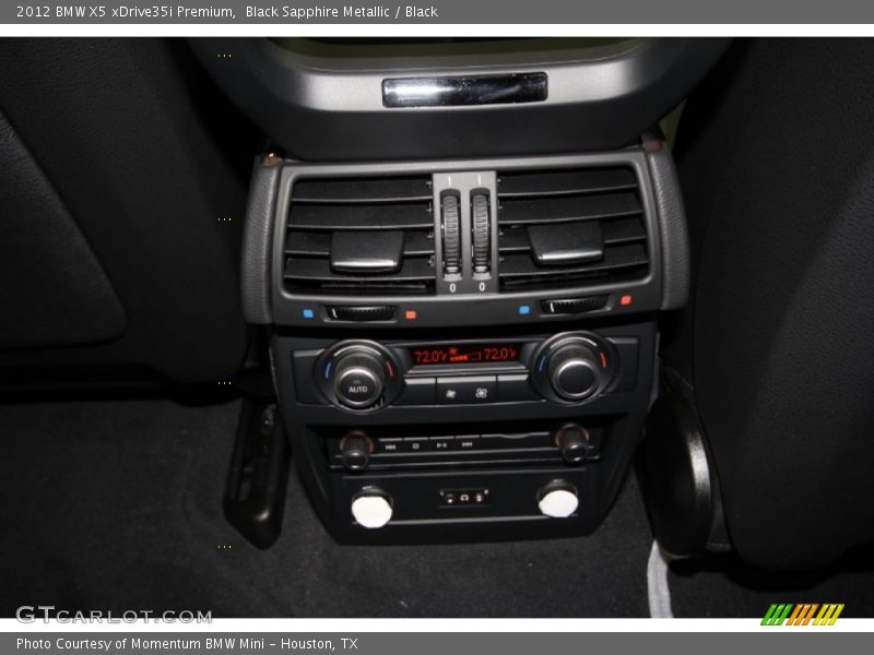 Black Sapphire Metallic / Black 2012 BMW X5 xDrive35i Premium