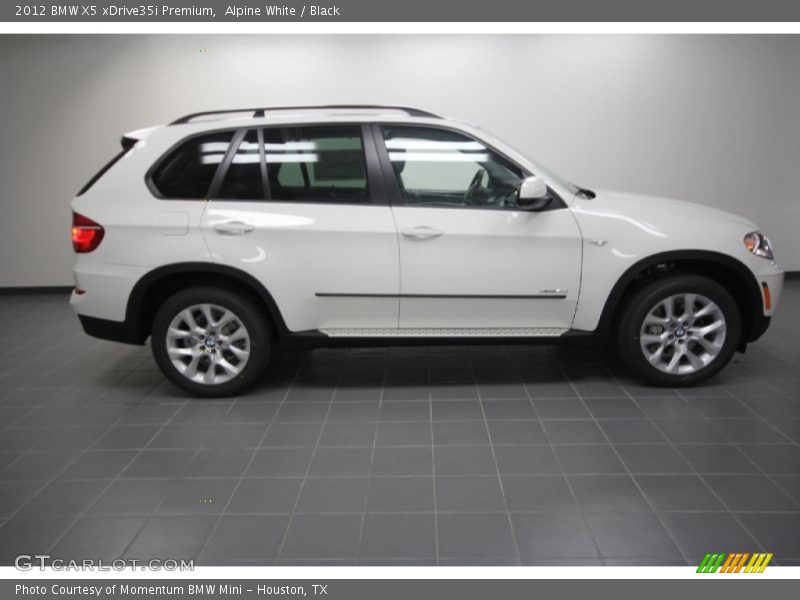 Alpine White / Black 2012 BMW X5 xDrive35i Premium