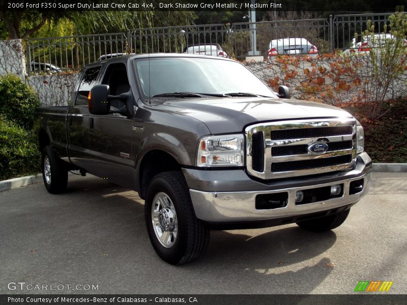 Dark Shadow Grey Metallic / Medium Flint 2006 Ford F350 Super Duty Lariat Crew Cab 4x4