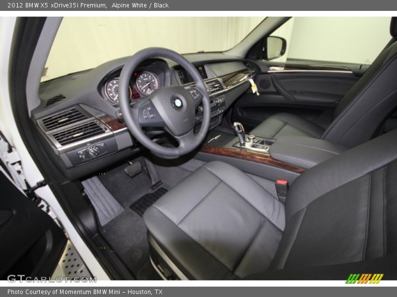 Alpine White / Black 2012 BMW X5 xDrive35i Premium