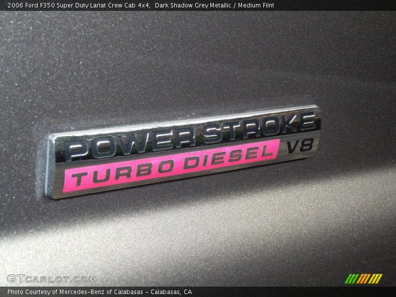 Dark Shadow Grey Metallic / Medium Flint 2006 Ford F350 Super Duty Lariat Crew Cab 4x4