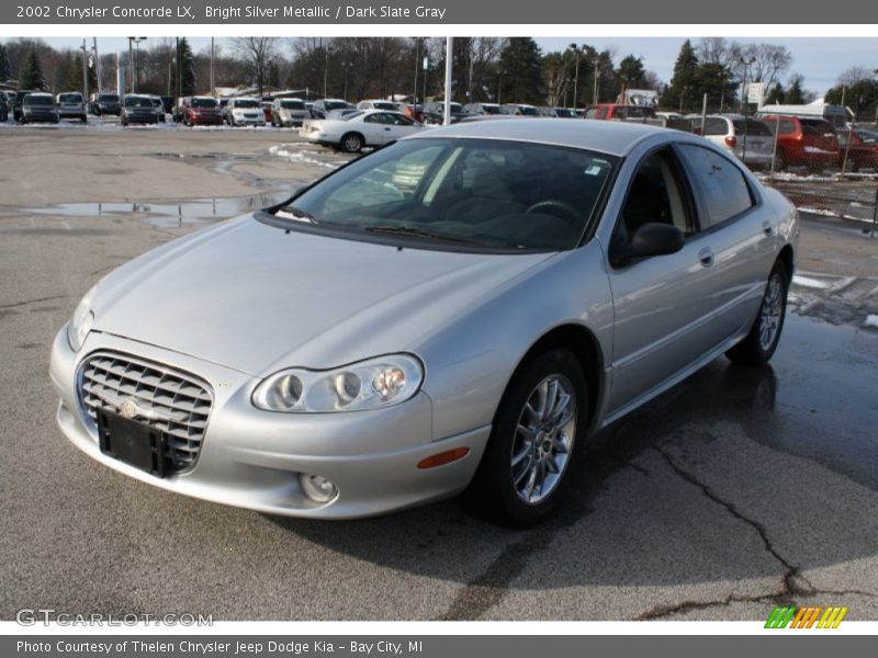 Bright Silver Metallic / Dark Slate Gray 2002 Chrysler Concorde LX