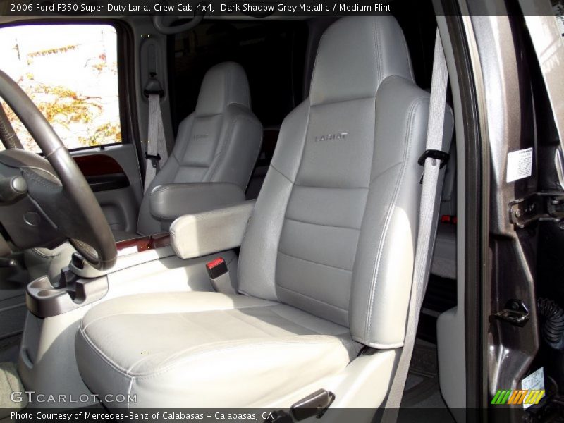 Dark Shadow Grey Metallic / Medium Flint 2006 Ford F350 Super Duty Lariat Crew Cab 4x4