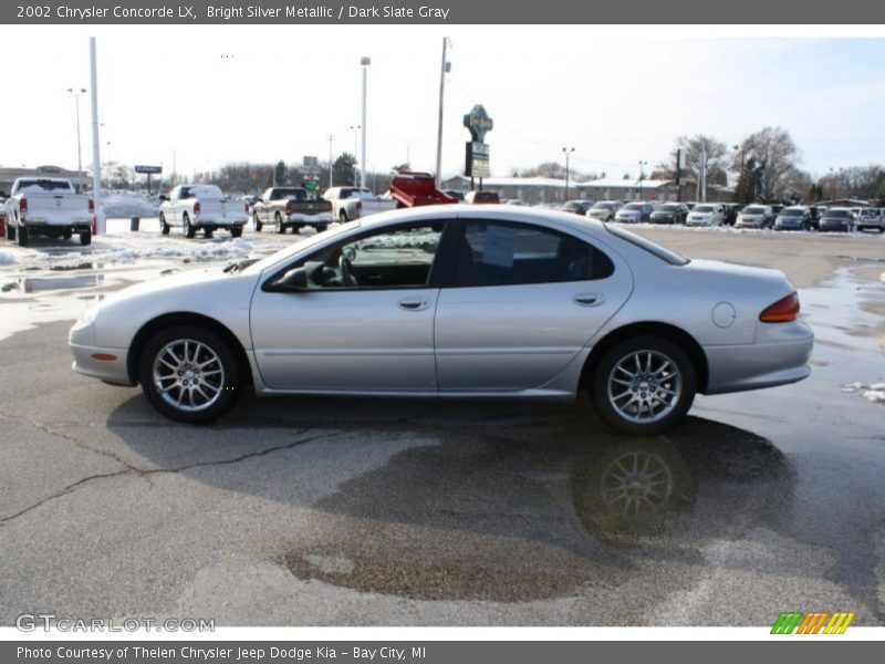 Bright Silver Metallic / Dark Slate Gray 2002 Chrysler Concorde LX