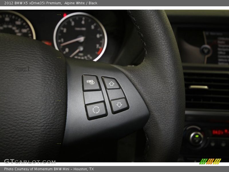 Alpine White / Black 2012 BMW X5 xDrive35i Premium