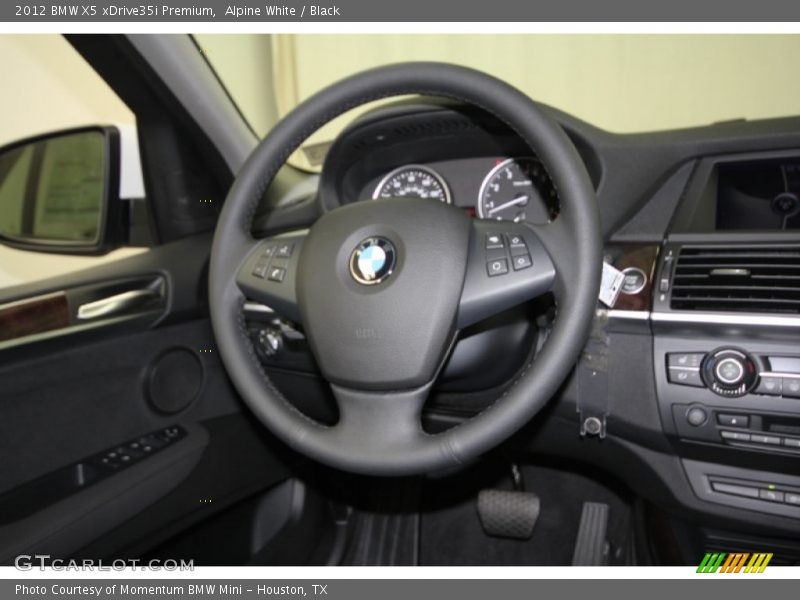 Alpine White / Black 2012 BMW X5 xDrive35i Premium