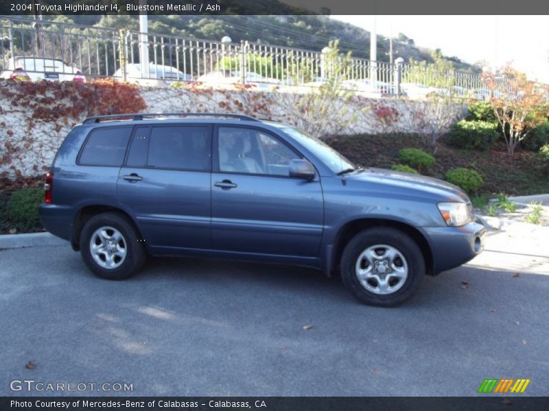 Bluestone Metallic / Ash 2004 Toyota Highlander I4