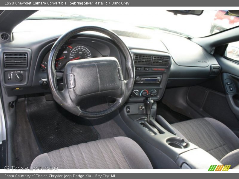 Dark Grey Interior - 1998 Camaro Convertible 