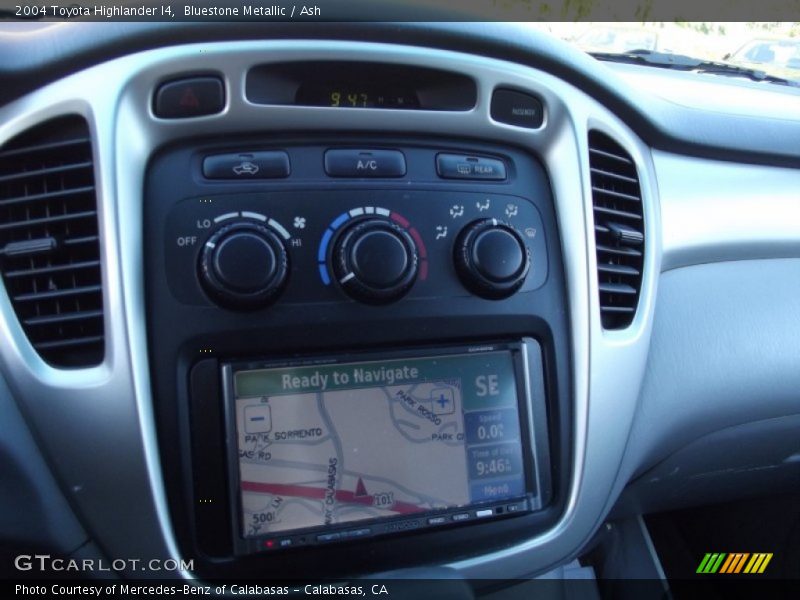 Bluestone Metallic / Ash 2004 Toyota Highlander I4