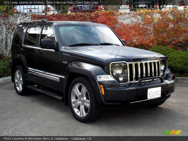 Dark Charcoal Pearl / Dark Slate Gray 2011 Jeep Liberty Jet Limited